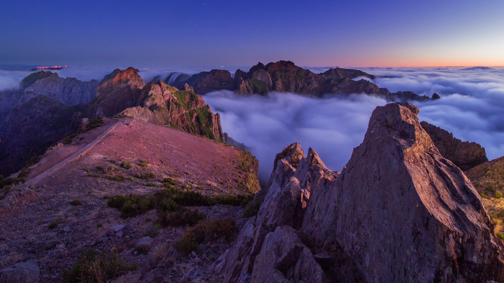 Brzask na Pico do Arieiro
