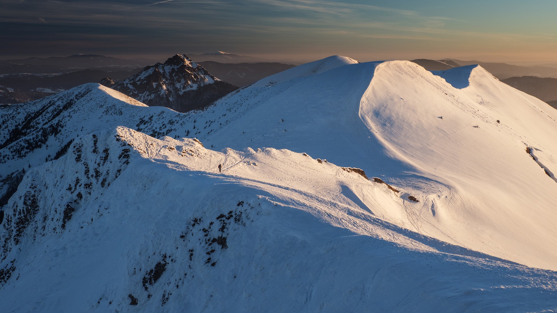 Połamana grań Małej Fatry