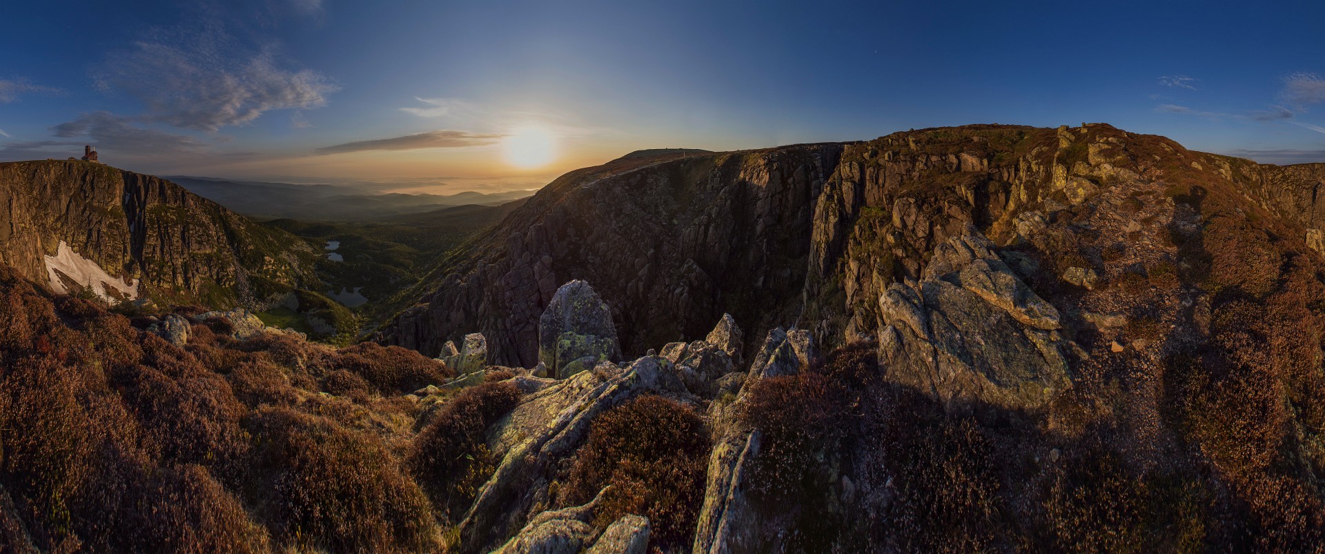 Jeszcze jedna panorama Śnieżnych Kotłów